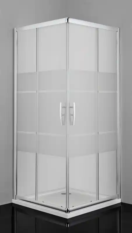 Csak ma Sanotechnik PRO-LINE szögletes sarok zuhanykabin B80C+B80CSanotechnik