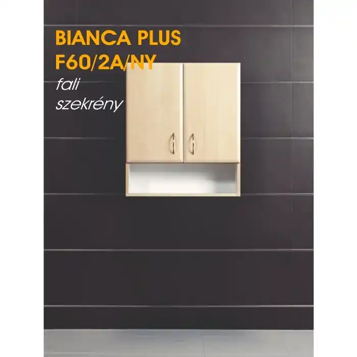 Vertex Bianca Plus fali 60 szekrény két ajtóval és nyitott polccalVertex Korlátozott ajánlat