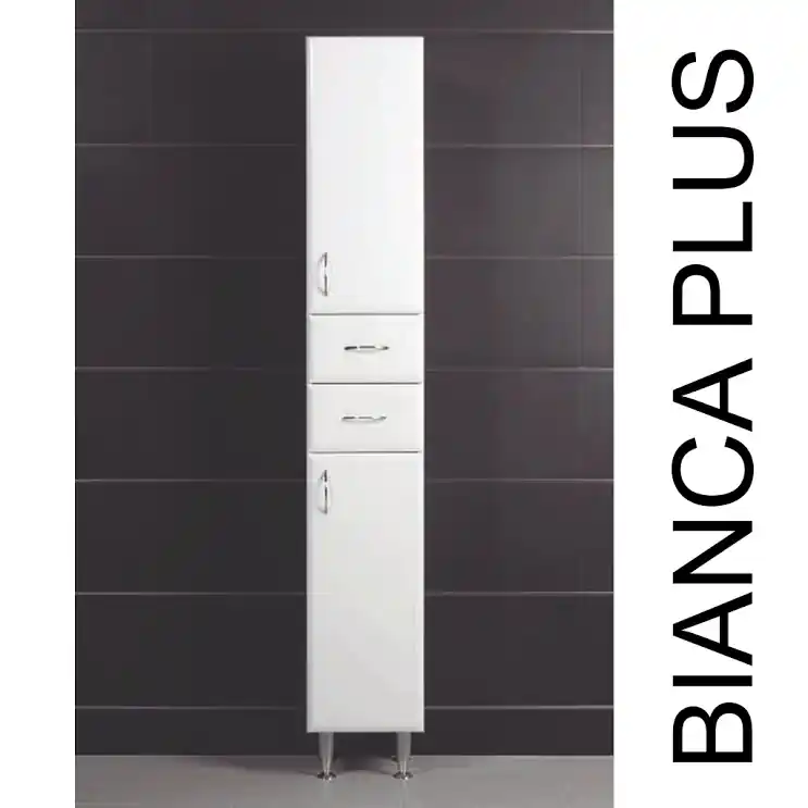 Szuper ajánlat Vertex Bianca Plus magas 30 szekrény két ajtóval és két fiókkalVertex