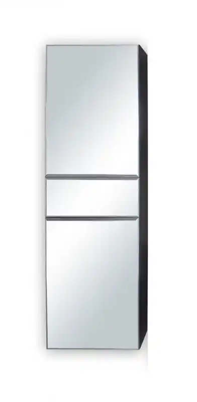 Vertex Minimal magas szekrény, 2 ajtós, 1 fiókos, üveg fronttalVertex Árengedmény