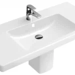 Olcsó Villeroy & Boch Subway 2.0 80x47 cm mosdó túlfolyó nélkül CeramicPlus felülettel 7175 81 R1 (717581R1)Villeroy & Boch