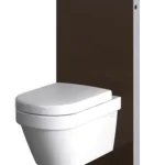 Expressz kézbesítés Geberit Monolith 101cm szanitermodul fali WC-hez, umbra barna üveg 131.021.SQ.5Geberit