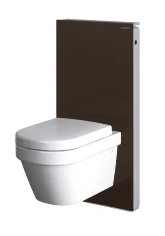 Expressz kézbesítés Geberit Monolith 101cm szanitermodul fali WC-hez, umbra barna üveg 131.021.SQ.5Geberit