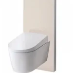 Biztonságos fizetés Geberit Monolith Plus szanitermodul fali WC-hez, 101 cm, homokszín üveg 131.221.TG.5Geberit
