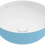 Különleges ajánlat Villeroy & Boch Artis 43 cm ráültethető mosdó, Frost 4179 43 BCW1 (417943BCW1)Villeroy & Boch