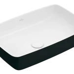 Villeroy & Boch Artis 58x38 cm ráültethető mosdó Coal Black 4172 58 BCT8 (417258BCT8)Villeroy & Boch Újdonság