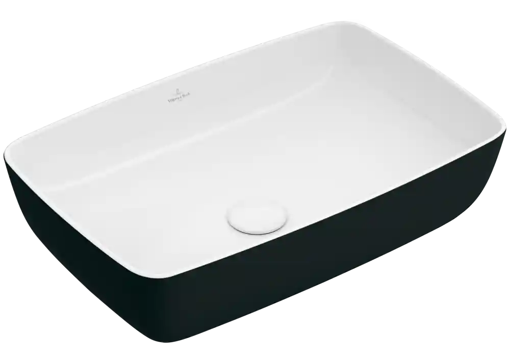 Villeroy & Boch Artis 58x38 cm ráültethető mosdó Coal Black 4172 58 BCT8 (417258BCT8)Villeroy & Boch Újdonság
