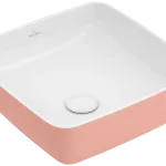 Villeroy & Boch Artis 41x41 cm ráültethető mosdó Powder 4178 41 BCT0 (417841BCT0)Villeroy & Boch Vedd meg most