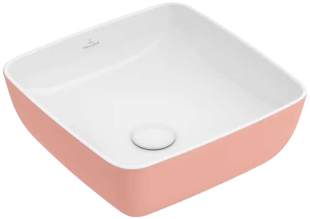 Villeroy & Boch Artis 41x41 cm ráültethető mosdó Powder 4178 41 BCT0 (417841BCT0)Villeroy & Boch Vedd meg most