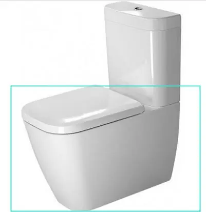 Bestseller Duravit Happy D.2 monoblokkos wc alsó rész HygieneGlaze felület 2134092000Duravit