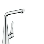 Vásárlói kedvenc Hansgrohe M714-H320 egykaros konyhai csaptelep 320 elzárószeleppel, króm 73815000Hansgrohe