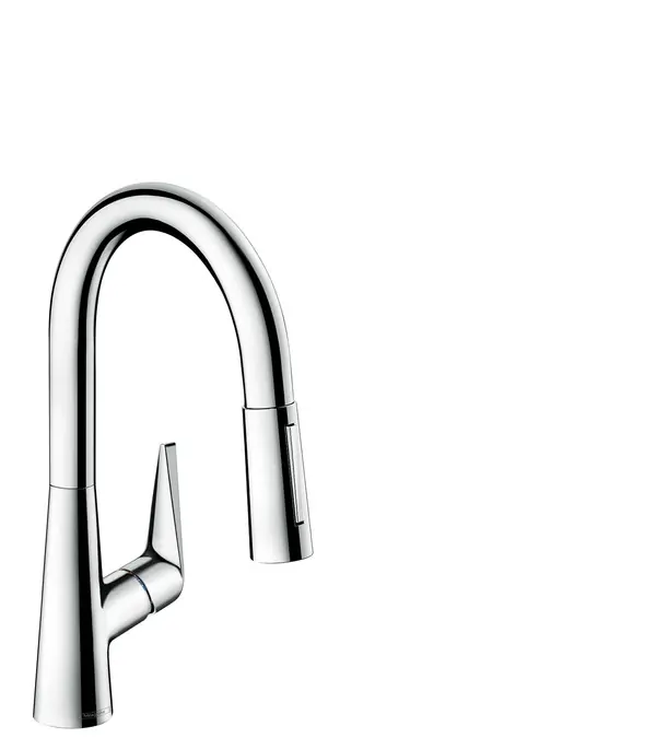 Hansgrohe M5116-H160 egykaros konyhai csaptelep 160 kihúzható zuhanyfejjel, króm 73850000Hansgrohe Vedd meg most