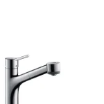 Hansgrohe M5216-H170 egykaros konyhai csaptelep kihúzható zuhanyfejjel, króm 73860000Hansgrohe Azonnal elérhető