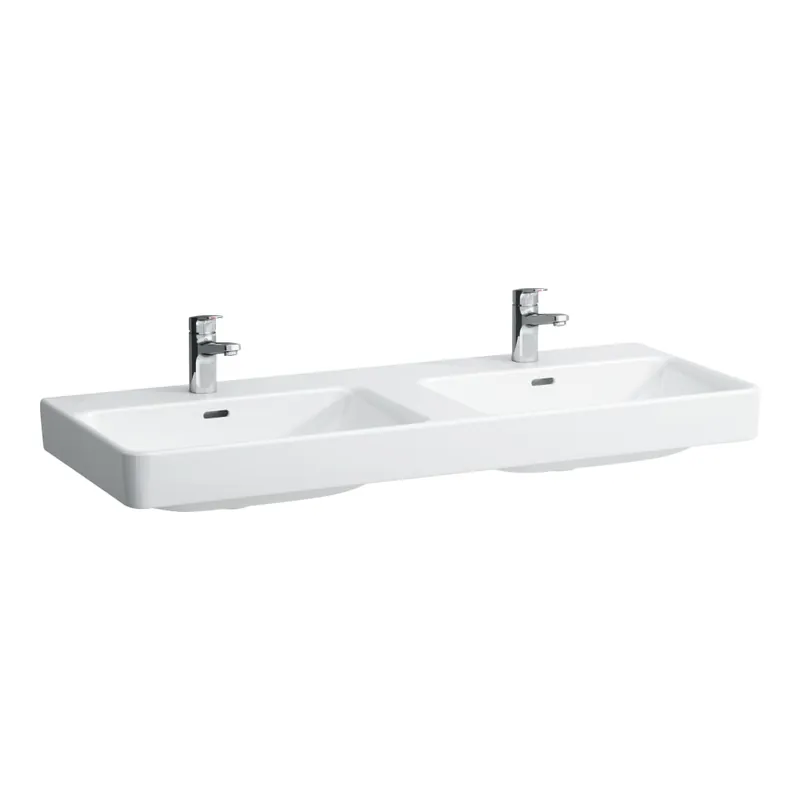 Utolsó esély Laufen Pro S 120x46 cm dupla mosdó három csaplyukkal H8149660001081 (8.1496.6.000.108.1)Laufen