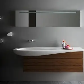 Biztonságos vásárlás Laufen ILBAGNOALESSI ONE 160x50 mosdó csaplyuk nélkül fehér H8149714001091Laufen