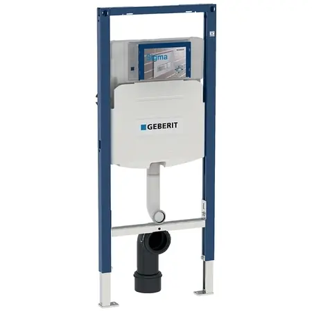 Akciós ár Geberit Duofix gyermek és kisgyermek álló WC szerelőelem, 112 cm, Sigma 12 cm-es falsík alatti öblítőtartállyal 111.915.00.5Geberit