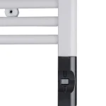 Utolsó esély Sapho Elektromos termosztátos fűtőpatron radiátorhoz, távirányítóval, 300W, D forma, antracit (HVD-300A)Sapho