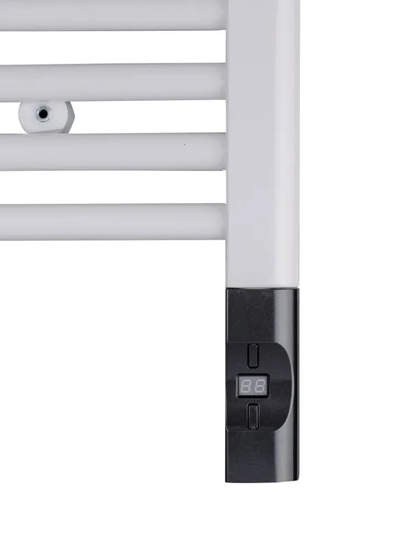 Utolsó esély Sapho Elektromos termosztátos fűtőpatron radiátorhoz, távirányítóval, 300W, D forma, antracit (HVD-300A)Sapho