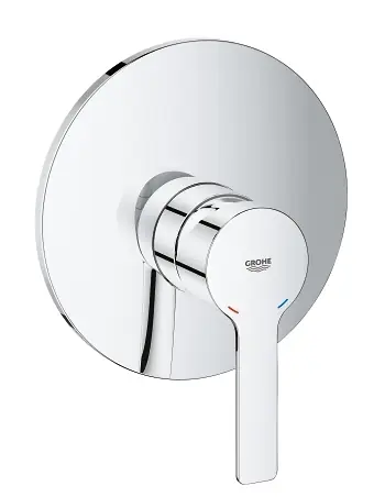 Legnépszerűbb Grohe Lineare egykaros falba épített zuhanycsaptelep, króm 19296001 (19296001)Grohe