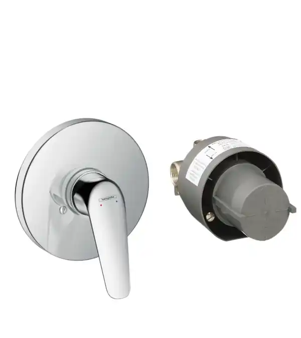 Hansgrohe Novus egykaros falsík alatti zuhanycsaptelep és alaptest szett 71068000Hansgrohe Outlet