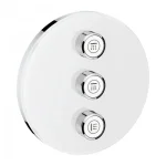 Árcsökkenés Grohe Grohtherm SmartControl szabályozó, fehér üveg 29152LS0Grohe