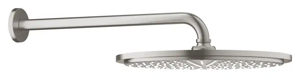 Grohe Rainshower Cosmopolitan 310 fejzuhany 380 mm zuhanykarral 9,5 l/perc, supersteel 26066 DC0 (26066DC0)Grohe Akciós ár