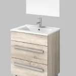 Azonnal elérhető Tboss Solo Premium komplett fürdőszoba bútor 60 cm-es, wengeTboss