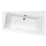 Besco INFINITY 170x110 cm jobbos aszimmetrikus kád, fehér WAI-170-NPBesco Árengedmény