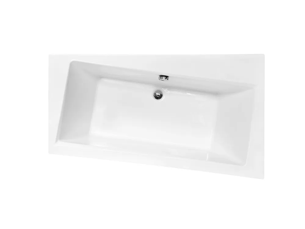 Besco INFINITY 170x110 cm jobbos aszimmetrikus kád, fehér WAI-170-NPBesco Árengedmény