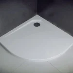 Besco Asco 90x90 cm-es negyedköríves, öntött márvány zuhanytálcaBesco Vásárlói kedvenc