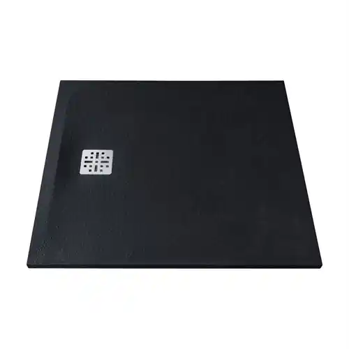 Vedd meg online Marmy Dolomite öntött márvány zuhanytálca 90x100 cm, matt fekete 80 7850 90 10 54Marmy