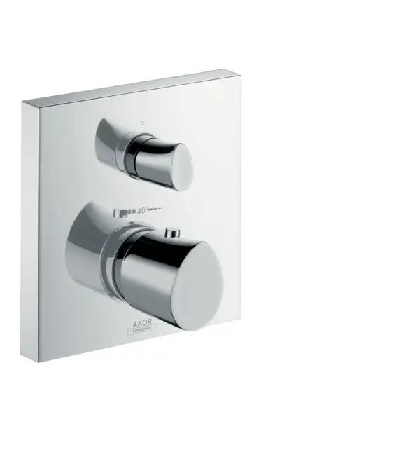 Olcsóbb Hansgrohe AXOR Starck Organic Termosztát falsík alatti szereléshez váltószeleppel 12716000Axor