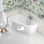 Niwell Nelly aszimmetrikus kádhoz előlap 150 cm jobbos/balos OBEX.CRY.15WHNIWELL Outlet