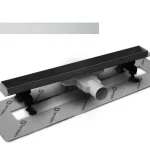 Radaway SLIM 65 cm-es rozsdamentes zuhanyfolyóka Steel ráccsal 5L065S + 5R065SSRadaway Olcsóbb