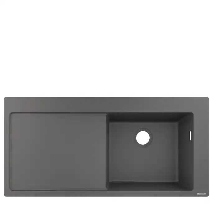 Legkelendőbb Hansgrohe S514-F450 beépített mosogató 450 mosogatótálcával kőszürke 43314290Hansgrohe