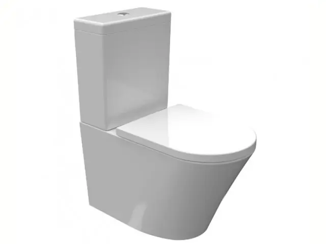 AREZZO Design Indiana kombi wc Rimless rövid AR-102BRArezzo Design Outlet