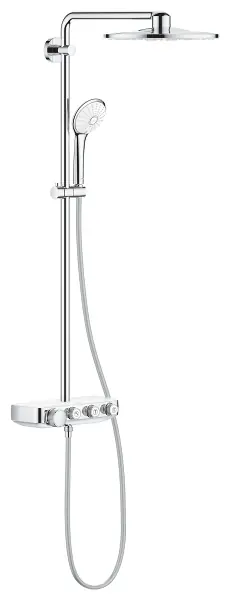 GROHE Euphoria SmartControl 310 termosztátos zuhanyrendszer, fehér színű csaptelep felső 26507LS0Grohe Azonnali szállítás