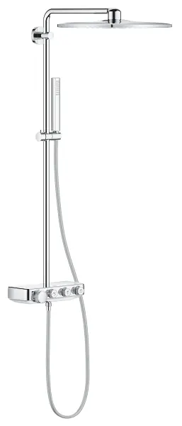 GROHE Euphoria SmartControl 310 Cube Duo termosztátos zuhanyrendszer, króm színű csaptelep felső 26508000Grohe Nézd meg most