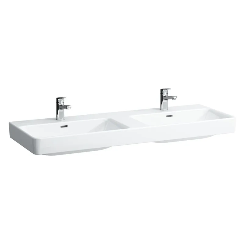 Olcsó Laufen Pro S 130x46 cm dupla mosdó LCC felülettel H8149684001041 (8.1496.8.400.104.1)Laufen