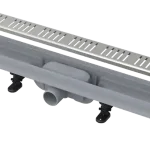ALCA (Alcaplast) APZ10-550M Simple műanyag zuhanyfolyóka fém ráccsal (550 mm)Alcaplast Rendeld meg most