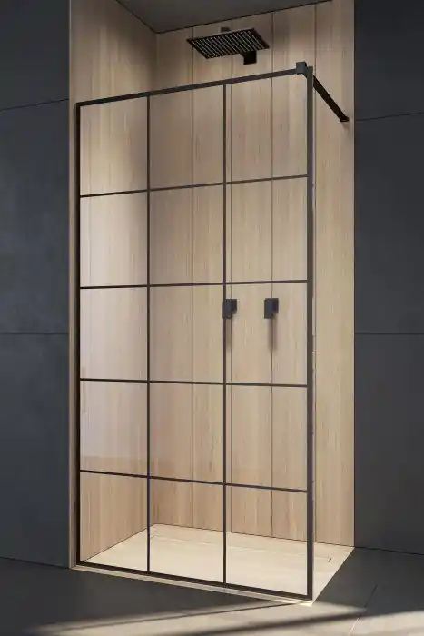 Vedd meg most Radaway Modo New Black II Factory 50 zuhanyfal 389054-54-55Radaway