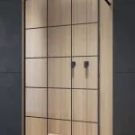 Outlet Radaway Modo New Black II Factory 120 zuhanyfal 389124-54-55Radaway