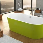 Kolpa-San Comodo-FS 185x90/MO GREEN/WH szabadon álló fürdőkád levegő masszázs rendszerrel 591910Kolpa-San Akciós ár