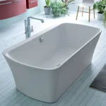 Újdonság Kolpa-San Marilyn-FS 180x90/MO White szabadon álló fürdőkád levegő masszázs rendszerrel 596450Kolpa-San