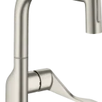 Hansgrohe Axor Citterio egykaros konyhai csaptelep kihúzható kifolyóval rozsdamnetes acél hatású 39862800Hansgrohe Legkelendőbb