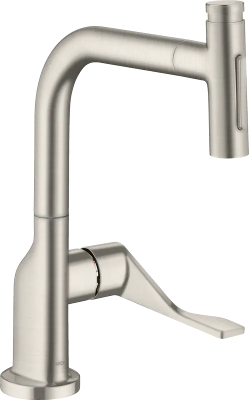 Hansgrohe Axor Citterio egykaros konyhai csaptelep kihúzható kifolyóval rozsdamnetes acél hatású 39862800Hansgrohe Legkelendőbb