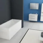 Outlet Kolpa-San Rapido 200x90/MO-1 Előlapos egyenes fürdőkád vízmasszázs rendszerrel 525340Kolpa-San