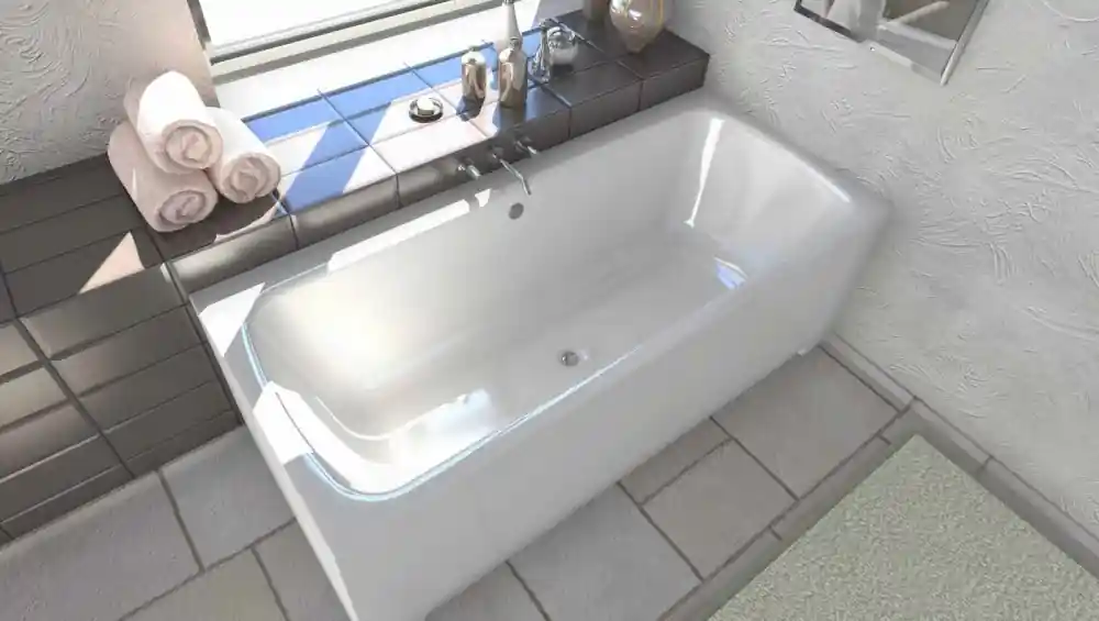 Legkelendőbb Kolpa-San Bell 190x90/M-2+MIKRO Beépíthető egyenes fürdőkád kombinált masszázs rendszerrel mikrofúvókákkal 592030Kolpa-San