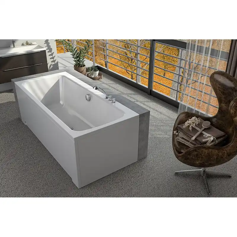 Legkelendőbb Kolpa-San Bell 170x80/MO-1 Előlapos egyenes fürdőkád vízmasszázs rendszerrel 591700Kolpa-San