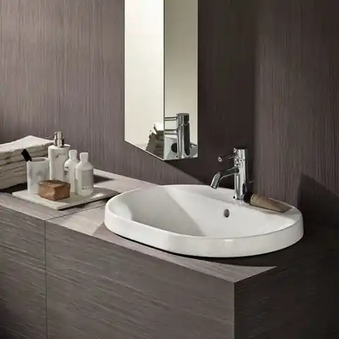 Geberit VariForm 50x45 cm beépíthető mosdó túlfolyóval 500.712.01.2Geberit Különleges ajánlat